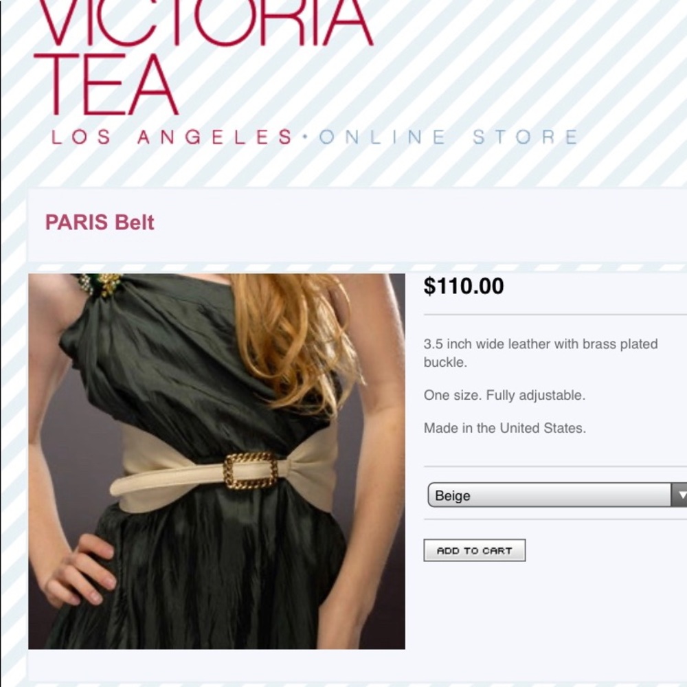 Real leather wrap belt